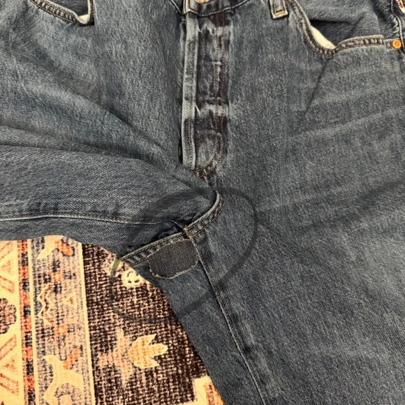 Citizens Of Humanity Annina Trouser Medium Wash High Rise Denim Jeans Size 30 - Picture 16 of 16